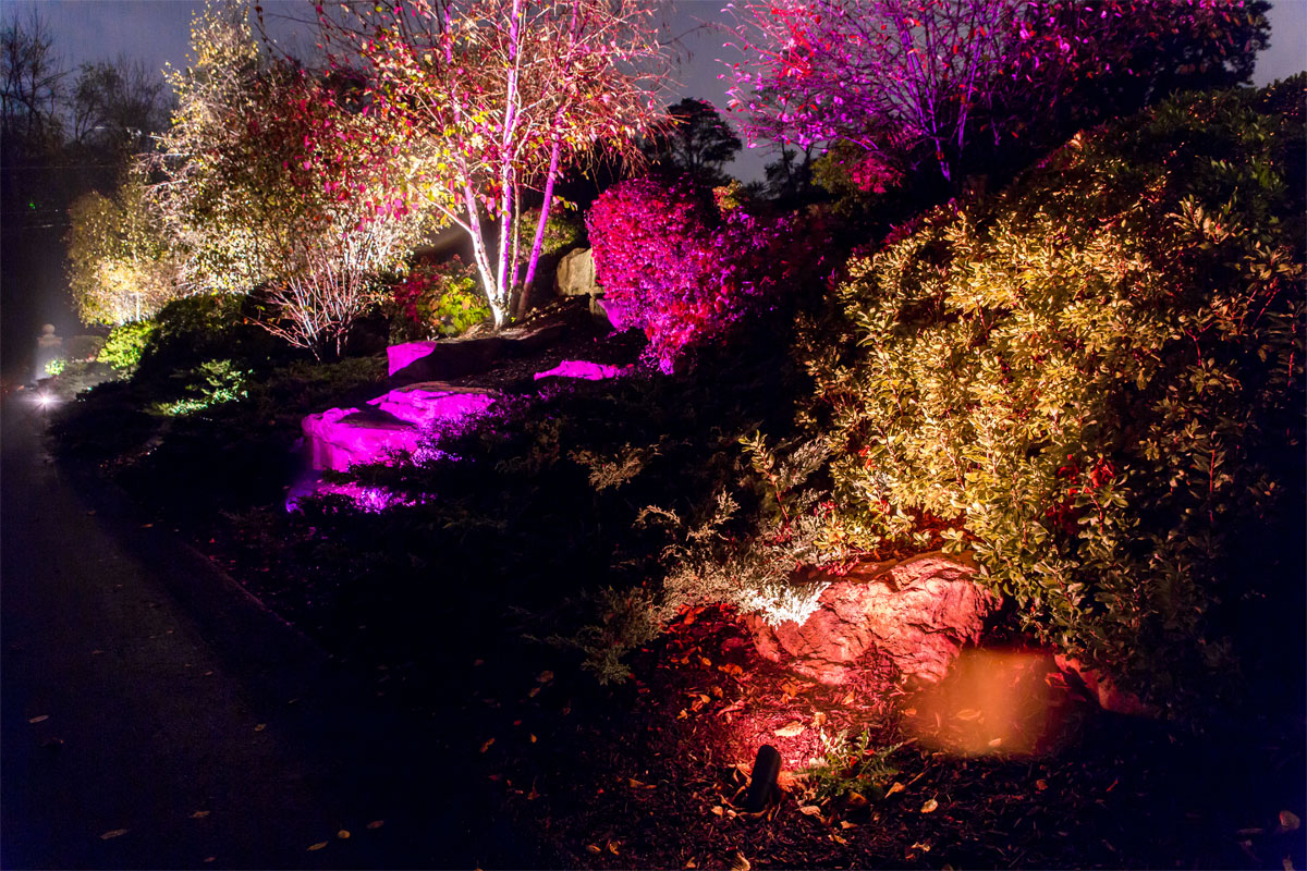 Landscape accent lights in Greensburg, PA