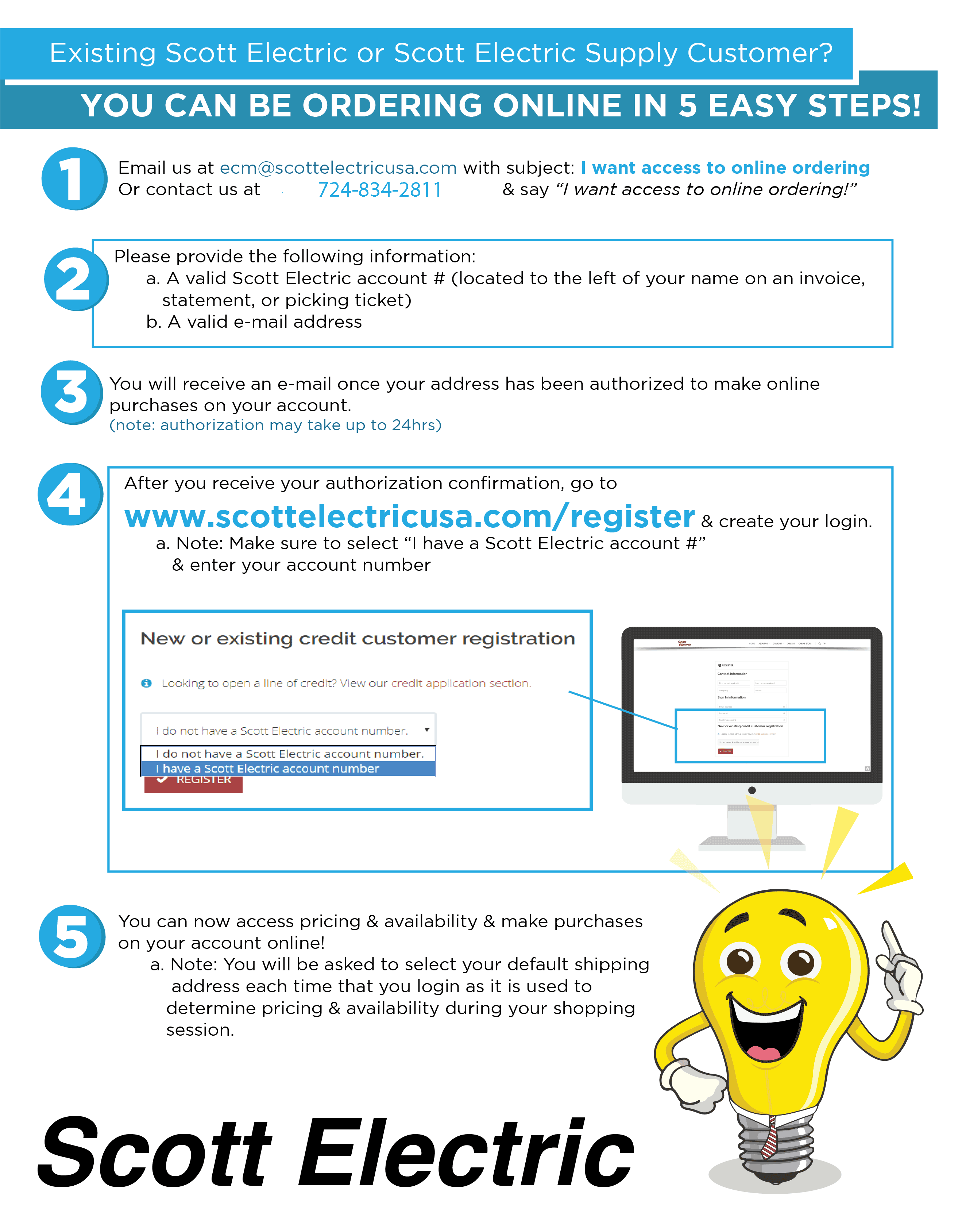 Website Registration Instructions