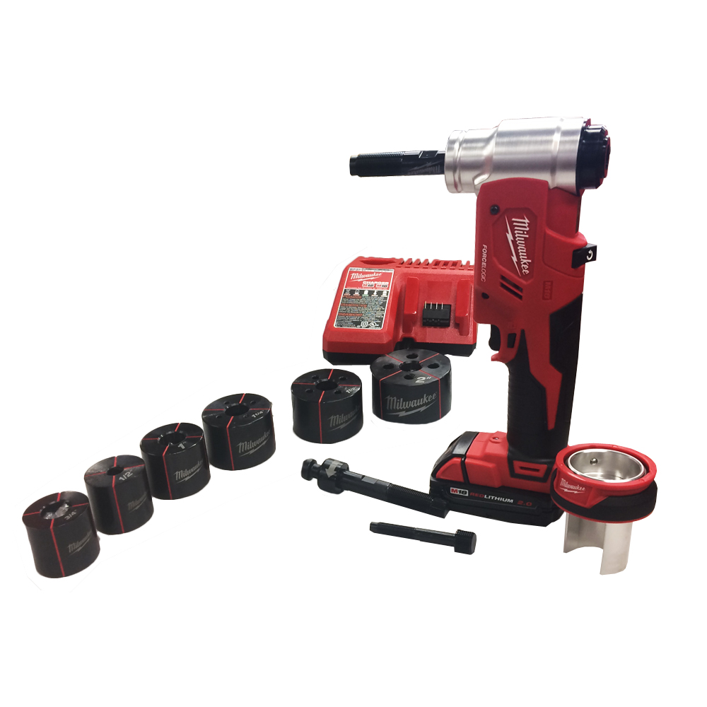 Milwaukee 2677 21 M18 Force Logic 6T Knockout Tool 1 2