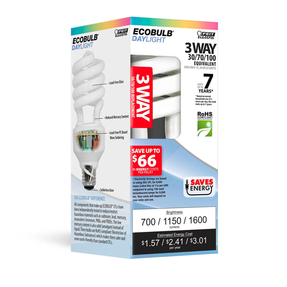 3 way compact fluorescent