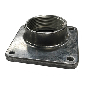 Midwest Electric B15 1-1/2 Inch Flanged Hub with 3 Inch Base 1-1/2