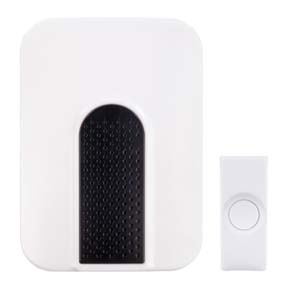 Heath Zenith SL-7306-03 Portable Wireless Door Chime 3.03 x 1.10 x 4.21 ...