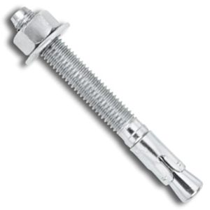 Powers Fasteners 7465SD1, 1 X 12 Inch Zinc Plated Steel Wedge Stud Anchor