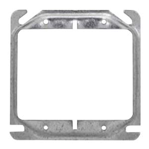 Crouse-Hinds TP500, 4 Inch Square 2-Device 3/4 Inch Raised Steel ...