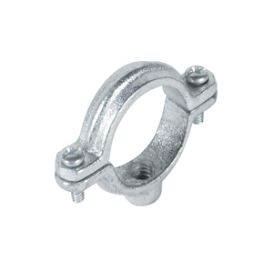 1 Inch Split Ring Plated Pipe Hanger for 3/8 Inch Threaded Rod