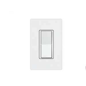 LUTRON DVRF-AS-WH, Caseta Claro Smart Accessory Switch - White