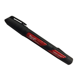 Milwaukee 48-22-3104 - INKZALL Black Fine Point Marker, 4 Pack