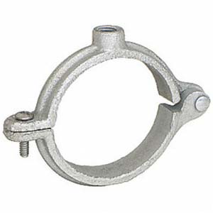 4 Inch Split Ring Plated Pipe Hanger for 5/8 Inch Threaded Rod