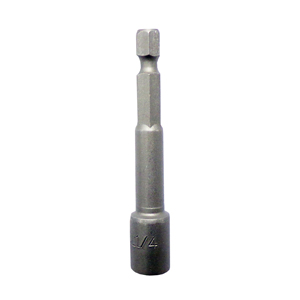 Qualtool Inc MBHZ1/4, 1/4 Inch x 2-1/8 Inch Magnetic Bit Holder